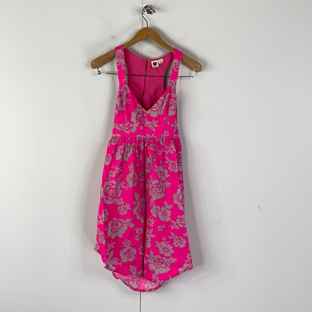 Roxy Open Back Floral Beach Wear Dress